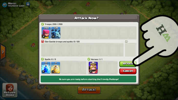 Image intitulee Defi Amical dans Clash Of Clans4 p2